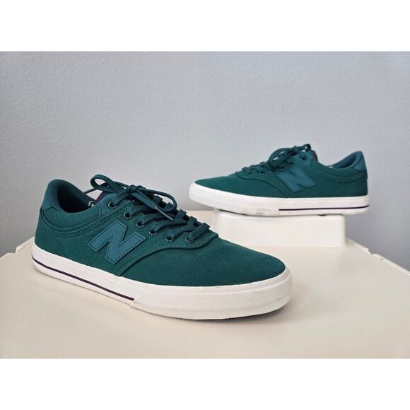 New Balance 255 Franky Villani Skate Shoes Teal Green Purple Sole Size 9.5 main image 4